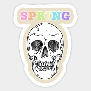 My Spring shirt Sticker